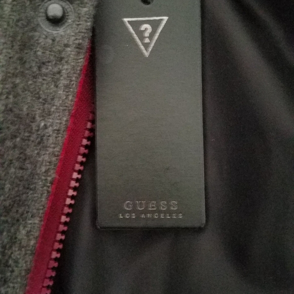 Guess Wool Toggle Button Coat Never Worn - Picture 8 of 8